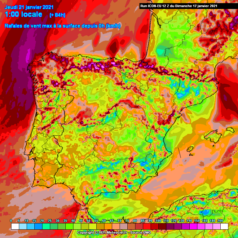 Análise Especial: Período chuvosoventoso entre dias 19 a 24 de Janeiro (CONTINENTE)